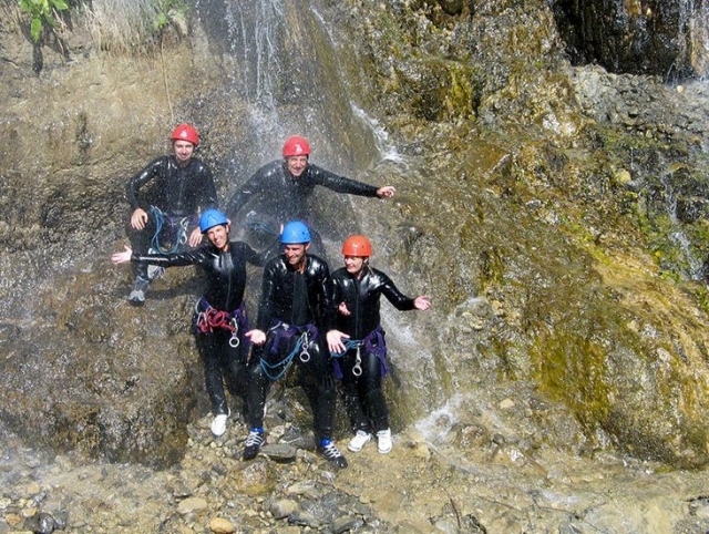  Canyoning nell'Ubaye in Provenza 